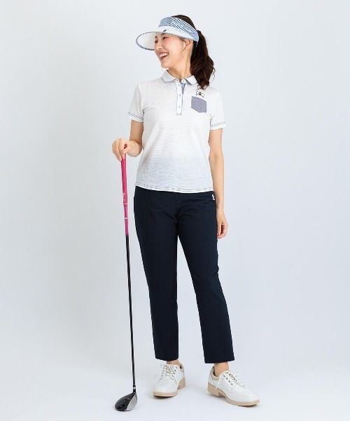 Picone CLUB(ピッコーネクラブ)の「速乾サッカー地バック刺繍パンツ(その他パンツ・レディース・ライトブルー/ネイビー/ベージュ・LL/L/M/S)」の21枚目の写真
