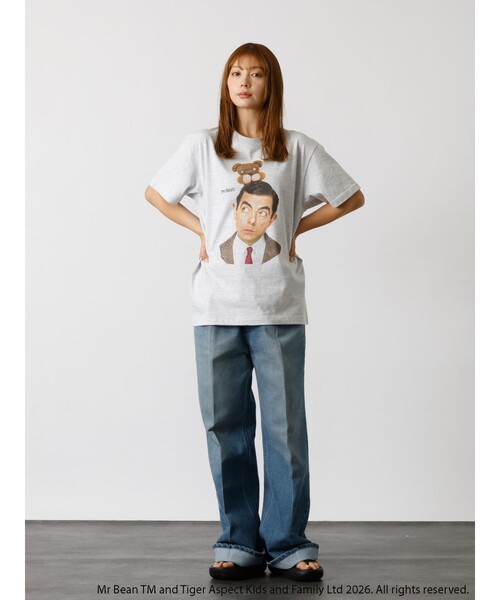 GOOD ROCK SPEED（グッドロックスピード）の「【GOOD ROCK SPEED/グッドロックスピード】Mr Bean Tshirt/ミスター・ビーンTシャツ/ユニセックス（Tシャツ/カットソー・メンズ・グレー系その他・M/L/XL）」の17枚目の写真