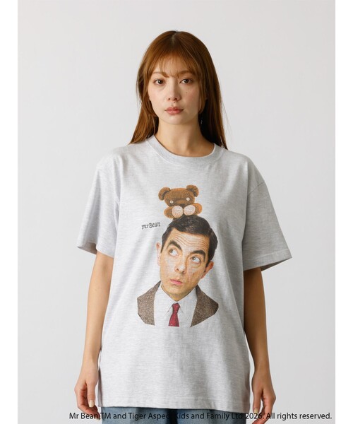GOOD ROCK SPEED（グッドロックスピード）の「【GOOD ROCK SPEED/グッドロックスピード】Mr Bean Tshirt/ミスター・ビーンTシャツ/ユニセックス（Tシャツ/カットソー・メンズ・グレー系その他・M/L/XL）」の16枚目の写真