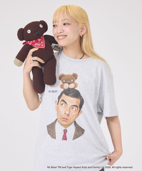 GOOD ROCK SPEED（グッドロックスピード）の「【GOOD ROCK SPEED/グッドロックスピード】Mr Bean Tshirt/ミスター・ビーンTシャツ/ユニセックス（Tシャツ/カットソー・メンズ・グレー系その他・M/L/XL）」の9枚目の写真