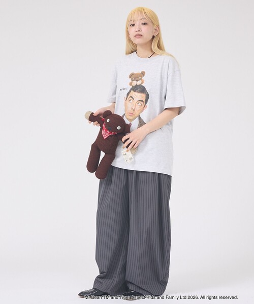 GOOD ROCK SPEED（グッドロックスピード）の「【GOOD ROCK SPEED/グッドロックスピード】Mr Bean Tshirt/ミスター・ビーンTシャツ/ユニセックス（Tシャツ/カットソー・メンズ・グレー系その他・M/L/XL）」の7枚目の写真