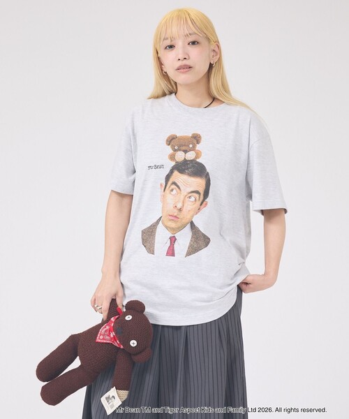 GOOD ROCK SPEED（グッドロックスピード）の「【GOOD ROCK SPEED/グッドロックスピード】Mr Bean Tshirt/ミスター・ビーンTシャツ/ユニセックス（Tシャツ/カットソー・メンズ・グレー系その他・M/L/XL）」の5枚目の写真