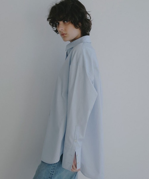 ETRE TOKYO(エトレトウキョウ)の「DEPENDREブロードシャツ(シャツ/ブラウス・レディース・ホワイト/ライトブルー/ライトピンク・FREE)」の8枚目の写真