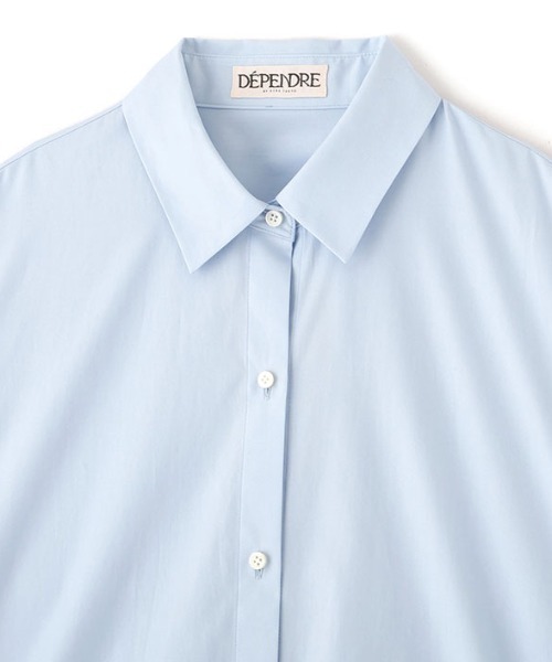 ETRE TOKYO(エトレトウキョウ)の「DEPENDREブロードシャツ(シャツ/ブラウス・レディース・ホワイト/ライトブルー/ライトピンク・FREE)」の15枚目の写真