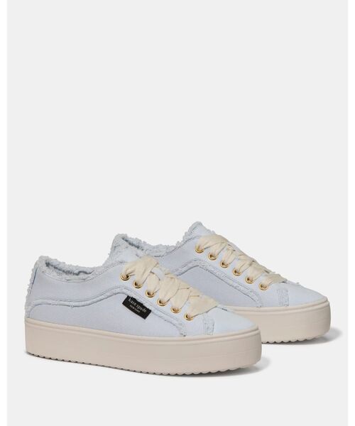 kate spade new york（ケイトスペード ニューヨーク）の「サム アイコン プラットフォーム スニーカー（スニーカー・レディース・ブルー・7/5/8/6）」の3枚目の写真