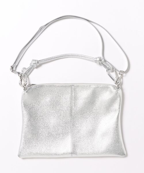 Scrap Book（スクラップブック）の「【Scrap Book】ループハンドルショルダーバッグ（ショルダーバッグ・レディース・ホワイト/ブラック/オレンジ/シルバー・FREE）」の4枚目の写真