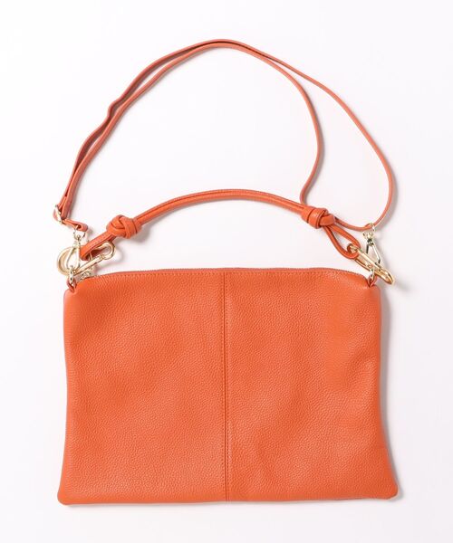 Scrap Book（スクラップブック）の「【Scrap Book】ループハンドルショルダーバッグ（ショルダーバッグ・レディース・ホワイト/ブラック/オレンジ/シルバー・FREE）」の9枚目の写真
