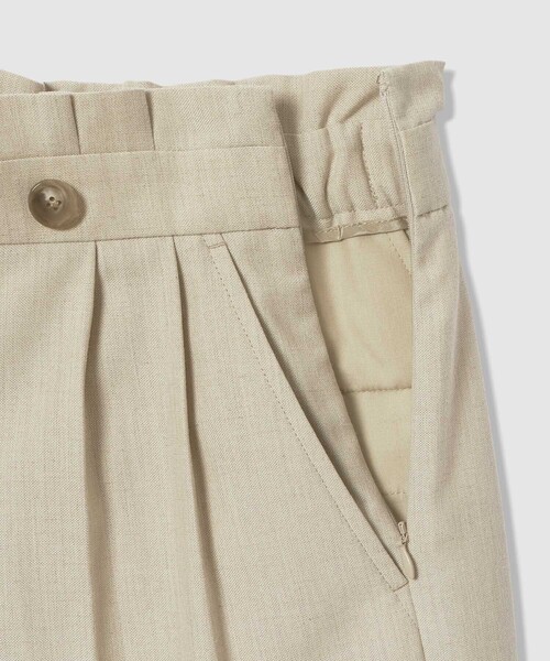 allureville（アルアバイル）の「ウェストタックデザインパンツ（その他パンツ・レディース・キャメル/ベージュ・1/2）」の12枚目の写真