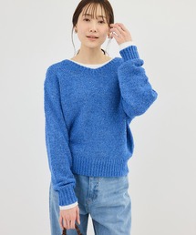 ROPE' PICNIC | フリンジヤーンラメニット(ニット/セーター)