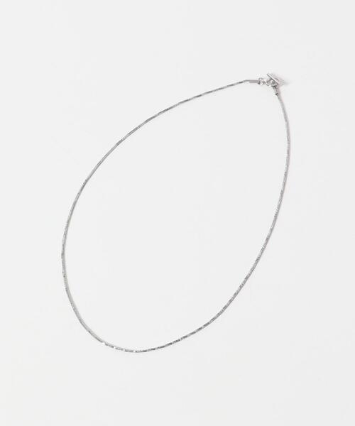 URBAN RESEARCH DOORS（アーバンリサーチドアーズ）の「スクリューネックレス（ネックレス・メンズ・シルバー・-）」の2枚目の写真