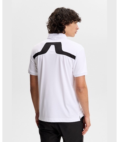 J.LINDEBERG(ジェイリンドバーグ)の「【J.LINDEBERG/GOLF】 半袖ポロシャツ KV Polo(ポロシャツ・メンズ・ブラック/ブルー/ホワイト/ネイビー・46/48/44)」の2枚目の写真