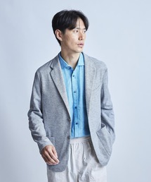 UNION STATION | 〈洗える〉ハニカムMIXテーラードジャケット(テーラードジャケット)