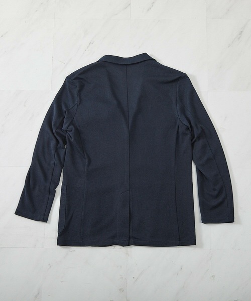 UNION STATION（ユニオンステーション）の「〈洗える〉ハニカムMIXテーラードジャケット（テーラードジャケット・メンズ・ライトグレー/ライトブルー/ネイビー・L/M/S/LL）」の17枚目の写真