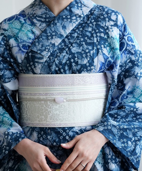 帯単品 小袋帯 utatane×井上絹職 博多織 日本製