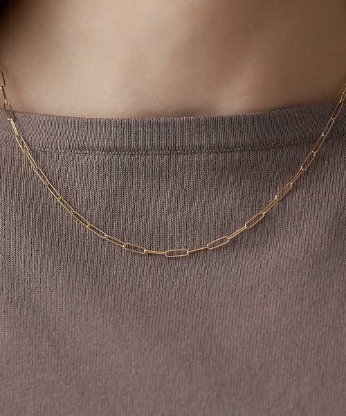 4℃(ヨンドシー)の「【The Tidal】K10イエローゴールド ネックレス(ネックレス・レディース・イエローゴールド・FREE)」の6枚目の写真