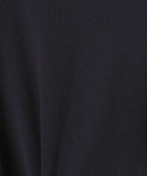 JEANASIS（ジーナシス）の「コンパクトリブTEE LS/655872（Tシャツ/カットソー・レディース・ブラック/ホワイト/ブルー・FREE）」の13枚目の写真