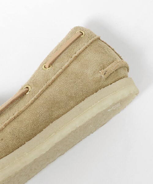 Clarks Originals（クラークスオリジナルズ）の「【国内EXCLUSIVEカラー】＜Clarks Originals＞ GODNEY BOATシューズ（モカシン/デッキシューズ・レディース・ベージュ・UK 5H/UK4.5/UK 5/UK 6/UK 4）」の9枚目の写真