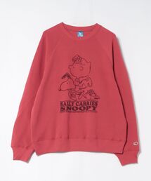 FRUIT OF THE LOOM（フルーツオブザルーム）の「FTL x PEANUTS甘編み裏毛スウェット3 / ピーナッツ コラボ 長袖スウェット/ SALLY CARRIES / サリー（スウェット）」