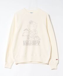 FRUIT OF THE LOOM（フルーツオブザルーム）の「FTL x PEANUTS甘編み裏毛スウェット3 / ピーナッツ コラボ 長袖スウェット/ SALLY CARRIES / サリー（スウェット）」