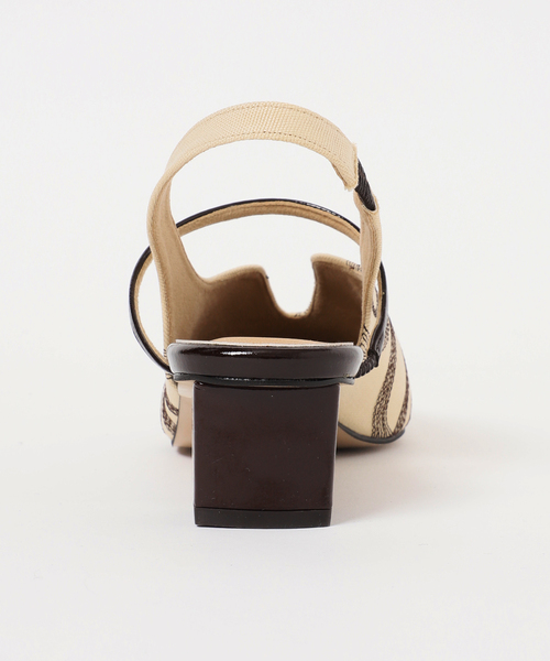 GRISE（グリーズ）の「《追加》GRISE4cmナロースクエアウェーブスリングバック（パンプス・レディース・ベージュ・25cm/24.5cm/24cm/23.5cm/23cm/22.5cm/22cm）」の11枚目の写真