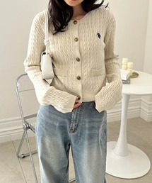 solleim（ソルレム）の「ニットカーディガン（カーディガン/ボレロ）」