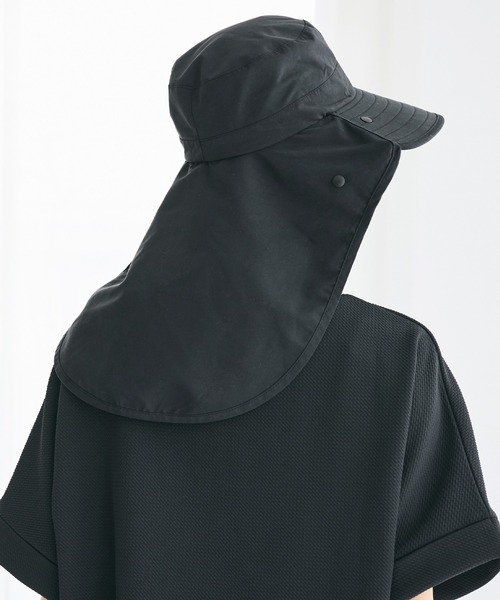 coca（coca）（コカ）の「撥水UV日除けハット（ハット・レディース・アイボリー/ブラック・ONE SIZE）」の8枚目の写真