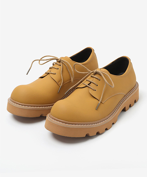 PASCOROZEN(パスコロゼン)の「26Paco JC1301-1 Venice Ballon Derby shoes 58.5(ドレスシューズ・メンズ・キャメル・25cm/25.5cm/26cm/26.5cm/27cm/27.5cm/28cm)」の3枚目の写真