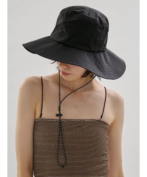 emmi（エミ）の「サンガードアウトドアハット/撥水/UVカット（ハット・レディース・アイボリー/ブラック/ブラウン・F）」の18枚目の写真