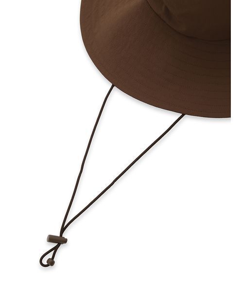 emmi（エミ）の「サンガードアウトドアハット/撥水/UVカット（ハット・レディース・アイボリー/ブラック/ブラウン・F）」の9枚目の写真