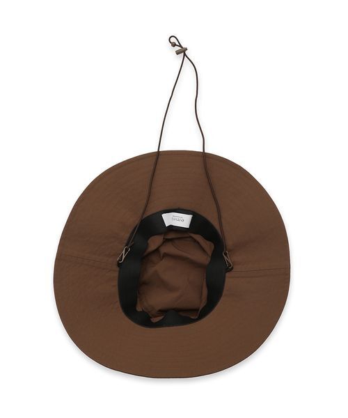 emmi（エミ）の「サンガードアウトドアハット/撥水/UVカット（ハット・レディース・アイボリー/ブラック/ブラウン・F）」の7枚目の写真