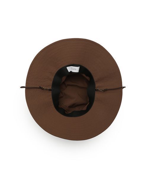 emmi（エミ）の「サンガードアウトドアハット/撥水/UVカット（ハット・レディース・アイボリー/ブラック/ブラウン・F）」の6枚目の写真