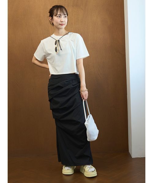 emmi（エミ）の「サンガードアウトドアハット/撥水/UVカット（ハット・レディース・アイボリー/ブラック/ブラウン・F）」の13枚目の写真