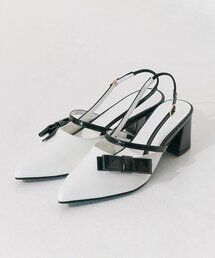 OLIVE des OLIVE | 【Belle Charme】Elegant Ribbon Mules(ドレスシューズ)