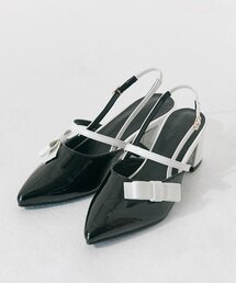 OLIVE des OLIVE | 【Belle Charme】Elegant Ribbon Mules(ドレスシューズ)