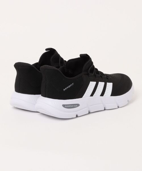 adidas(アディダス)の「【adidas】CF FLEX RAPIDFIT(スニーカー・メンズ・ブラック×ホワイト・25.5cm/25.0cm/28.0cm/27.0cm/26.5cm/26.0cm)」の2枚目の写真