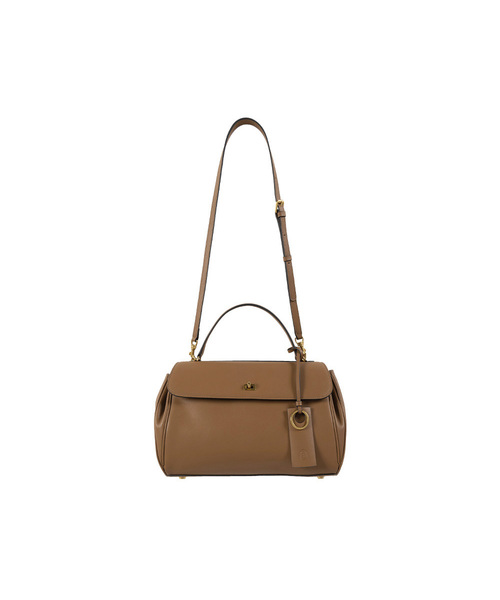 SIAC3061 Leather Michelle Bag M_Brown（ショルダーバッグ）｜SIYAZU 