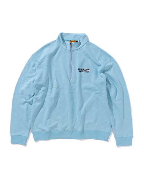 GRIP SWANY(グリップスワニー)の「【GSMCT-076】 GS SWEAT HALF ZIP(スウェット・メンズ・ブルー/ブラック/オートミール・M/L/XL/XXL)」の3枚目の写真