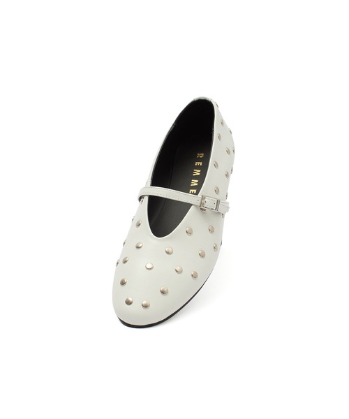 REMME（レメ）の「(REMME)STUDS MARY JANE PUMPS（その他シューズ・レディース・ブラック/ホワイト・23cm/25cm/24cm）」の13枚目の写真