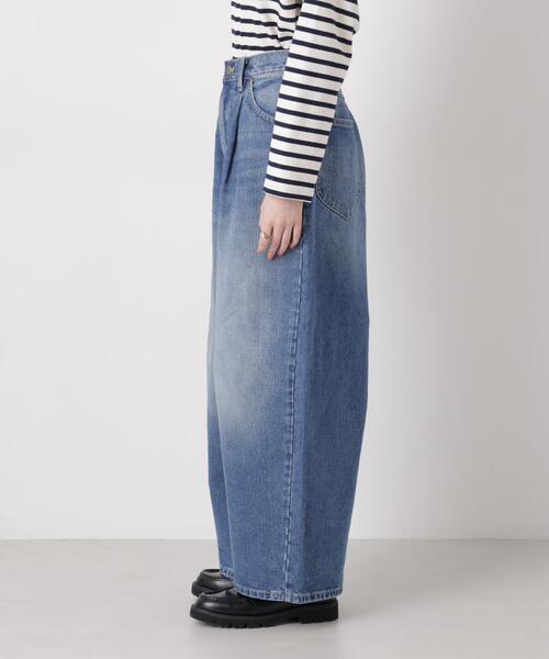 Lee(リー)の「Lee/TUCK RIDERS PANTS(デニムパンツ・レディース・ブルー・S/XS)」の5枚目の写真
