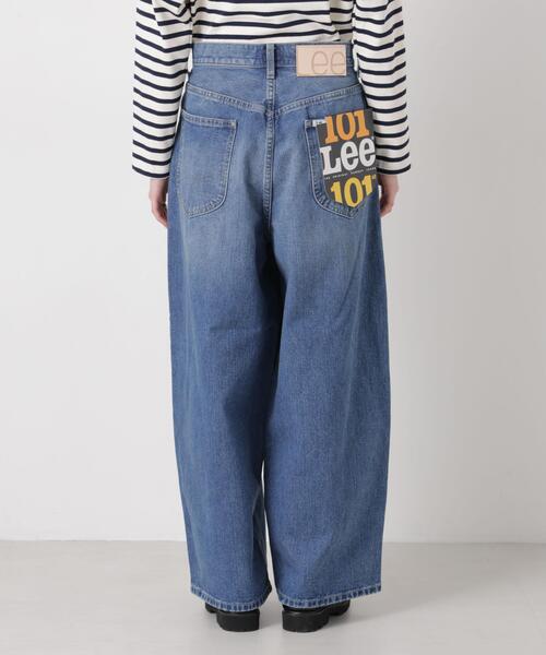 Lee(リー)の「Lee/TUCK RIDERS PANTS(デニムパンツ・レディース・ブルー・S/XS)」の6枚目の写真