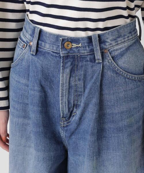 Lee(リー)の「Lee/TUCK RIDERS PANTS(デニムパンツ・レディース・ブルー・S/XS)」の7枚目の写真