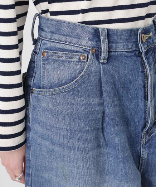 Lee(リー)の「Lee/TUCK RIDERS PANTS(デニムパンツ・レディース・ブルー・S/XS)」の9枚目の写真