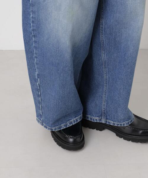 Lee(リー)の「Lee/TUCK RIDERS PANTS(デニムパンツ・レディース・ブルー・S/XS)」の10枚目の写真