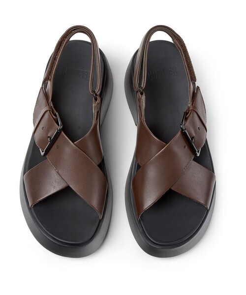 CAMPER（カンペール）の「[カンペール] TASHA / サンダル（サンダル・レディース・ブラウン・24.0cm/23.0cm/25.0cm/23.5cm/22.5cm）」の3枚目の写真
