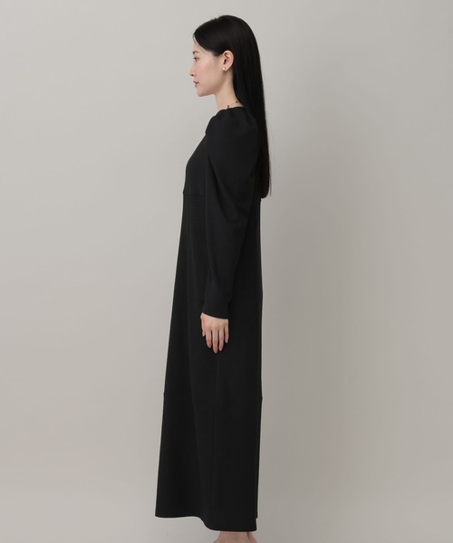 A part by（アパートバイ）の「テクスチャーパフVワンピース（ワンピース・レディース・ブラック/アイボリー/グリーン系その他3・FREE）」の14枚目の写真