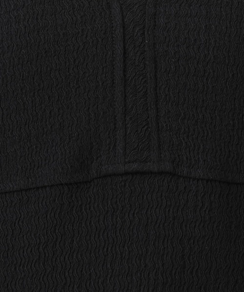 A part by（アパートバイ）の「テクスチャーパフVワンピース（ワンピース・レディース・ブラック/アイボリー/グリーン系その他3・FREE）」の22枚目の写真