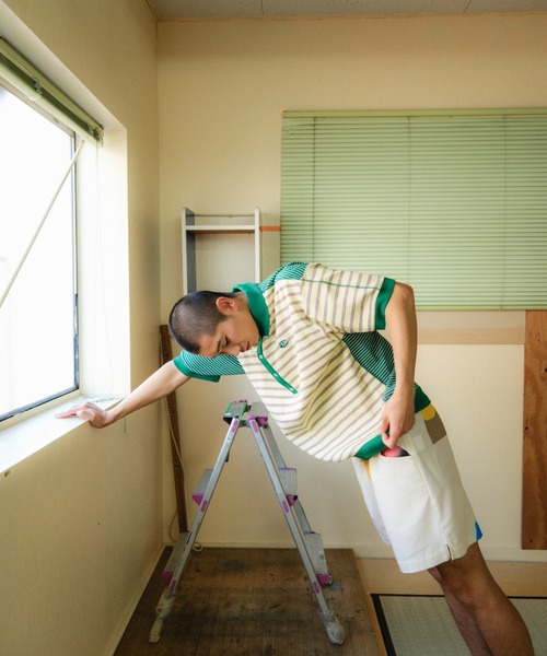 PAMM(パム)の「miller × PAMMのpolo shirt(ポロシャツ・レディース・イエロー/エンジ・1/3)」の6枚目の写真
