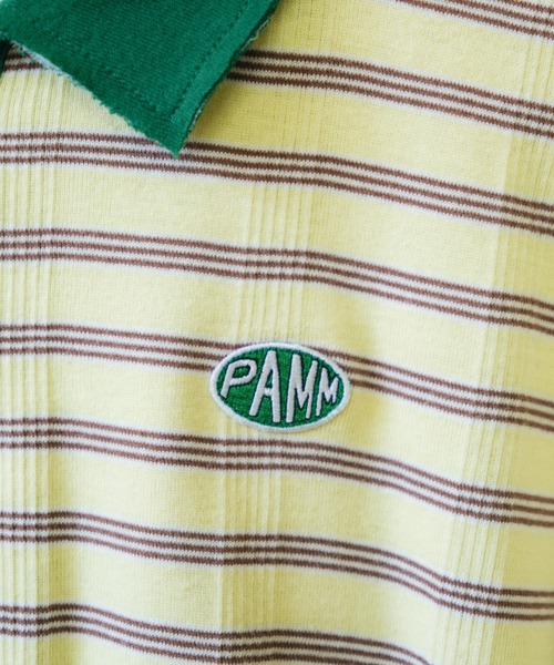 PAMM(パム)の「miller × PAMMのpolo shirt(ポロシャツ・レディース・イエロー/エンジ・1/3)」の13枚目の写真
