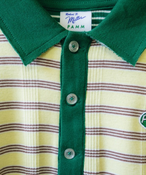 PAMM(パム)の「miller × PAMMのpolo shirt(ポロシャツ・レディース・イエロー/エンジ・1/3)」の14枚目の写真