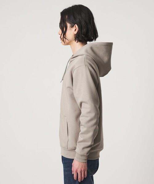 A DAY IN THE LIFE UNITED ARROWS(アデイインザライフユナイテッドアローズ)の「シャイニー ダンボールニット ジップ パーカー<A DAY IN THE LIFE>(パーカー・メンズ・ブラック/ライトグレー・L/M)」の10枚目の写真